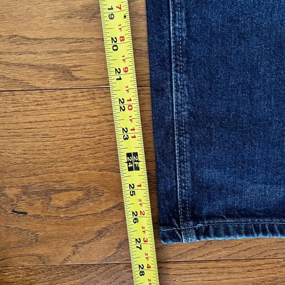 Mode Of One Mens 38x30 Jeans Slim Straight Leg Denim Medium‎ Wash Blue Stretch